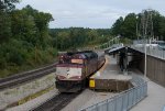 MBTA 1074 at Wachusett